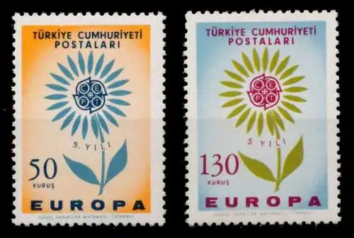 TÜRKEI 1964 Nr 1917-1918 postfrisch S04112A