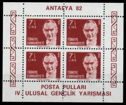 TÜRKEI Block 22A postfrisch 92E38E