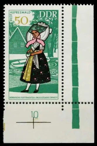DDR 1968 Nr 1356 postfrisch ECKE-URE 92E56A