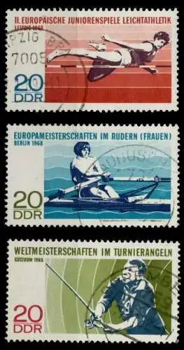 DDR 1968 Nr 1372-1374 zentrisch gestempelt 92E7CE