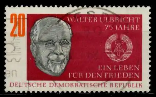 DDR 1968 Nr 1383 zentrisch gestempelt 9320D6