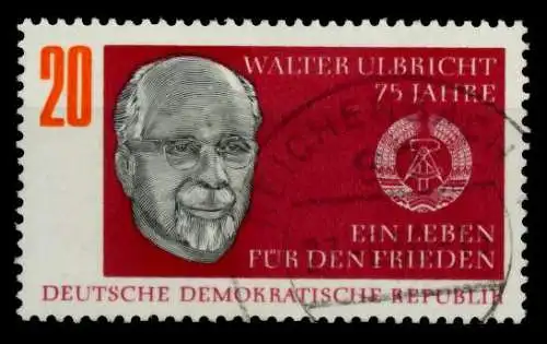 DDR 1968 Nr 1383 gestempelt 932152