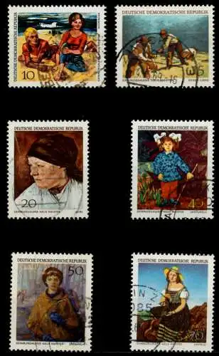 DDR 1968 Nr 1393-1398 gestempelt 9321C2