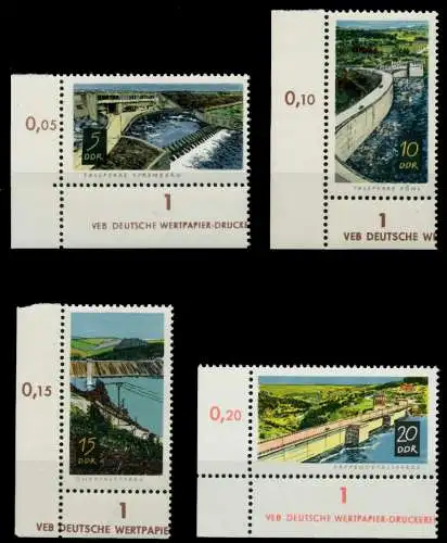 DDR 1968 Nr 1400-1403 postfrisch ECKE-ULI 9321DA