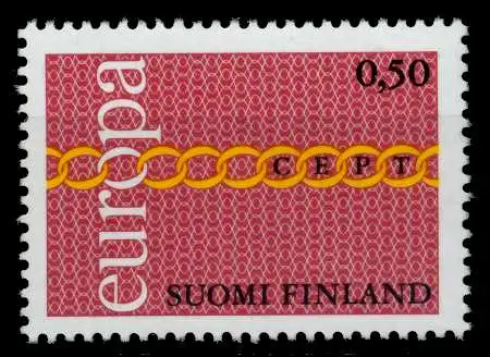 FINNLAND 1971 Nr 689 postfrisch 93397A