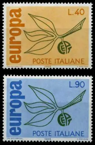 ITALIEN 1965 Nr 1186-1187 postfrisch S04225E