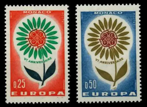 MONACO 1964 Nr 782-783 postfrisch S042476