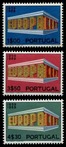 PORTUGAL 1969 Nr 1070-1072 postfrisch 933ACA