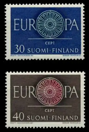 FINNLAND 1960 Nr 525-526 postfrisch 933AE6