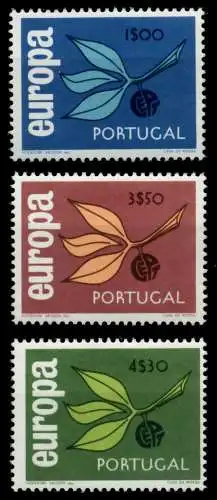 PORTUGAL 1965 Nr 990-992 postfrisch S0422DE