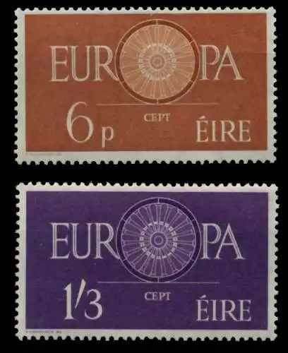 IRLAND 1960 Nr 146-147 postfrisch 933B32