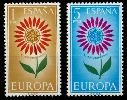 SPANIEN 1964 Nr 1501-1502 postfrisch S042496
