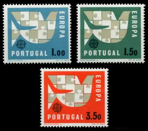PORTUGAL 1963 Nr 948-950 postfrisch 933BA2