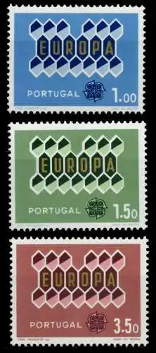 PORTUGAL 1962 Nr 927-929 postfrisch 933BA6
