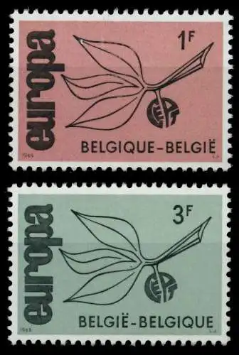 BELGIEN 1965 Nr 1399-1400 postfrisch S042202