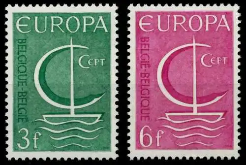 BELGIEN 1966 Nr 1446-1447 postfrisch 933BBA