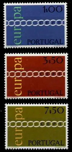 PORTUGAL 1971 Nr 1127-1129 postfrisch 933C66