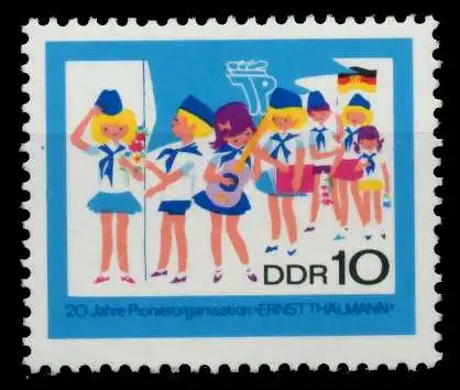DDR 1968 Nr 1432 postfrisch S72486E