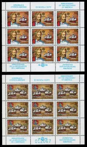 JUGOSLAWIEN Nr 2534-2535 postfrisch KLEINBG 934032