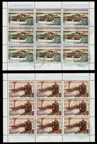 JUGOSLAWIEN Nr 1903-1904 zentrisch gestempelt KLEINBG S0427B2