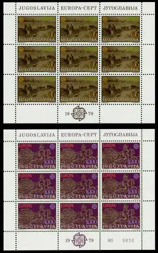 JUGOSLAWIEN Nr 1787-1788 postfrisch KLEINBG S042812