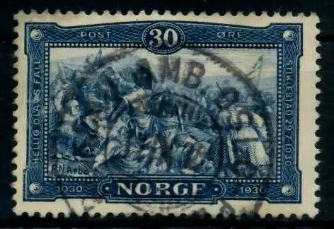 NORWEGEN Nr 158 zentrisch gestempelt 938622