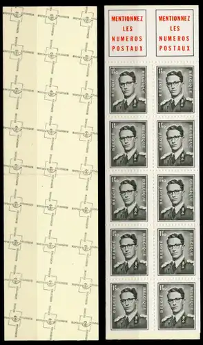 BELGIEN Nr MH 0-1621xR1 postfrisch S044EEA