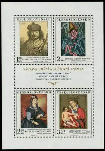 CSSR Nr 2174KB-2177KB postfrisch KLEINBG S0461A2