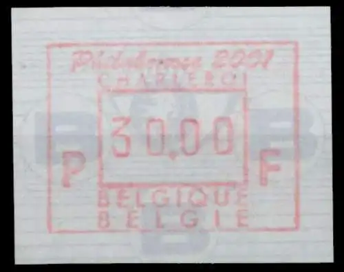 BELGIEN ATM Nr 44-30.00F postfrisch 93DAA6