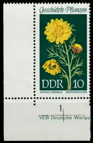 DDR 1969 Nr 1457 postfrisch ECKE-ULI 93DD86