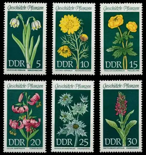 DDR 1969 Nr 1456-1461 postfrisch S01668E