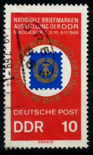 DDR 1969 Nr 1477 gestempelt 94176A