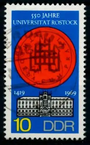 DDR 1969 Nr 1519 gestempelt 941802