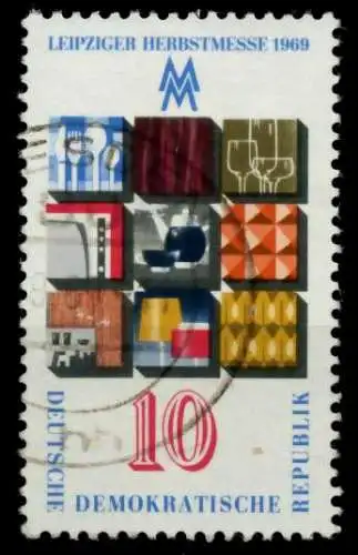 DDR 1969 Nr 1494 gestempelt 941896