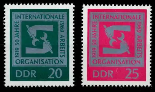 DDR 1969 Nr 1517-1518 postfrisch S019A4A