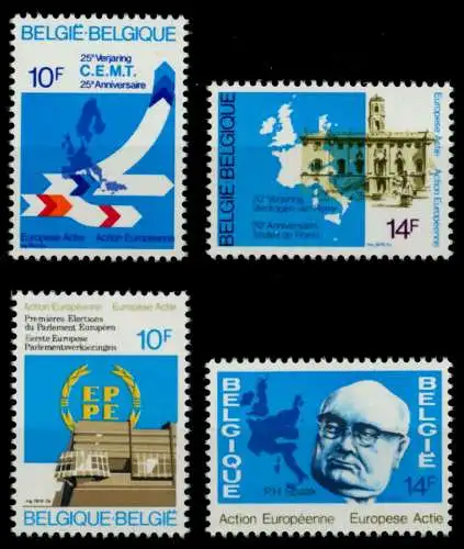 BELGIEN 1978 Nr 1936-1939 postfrisch S048D52