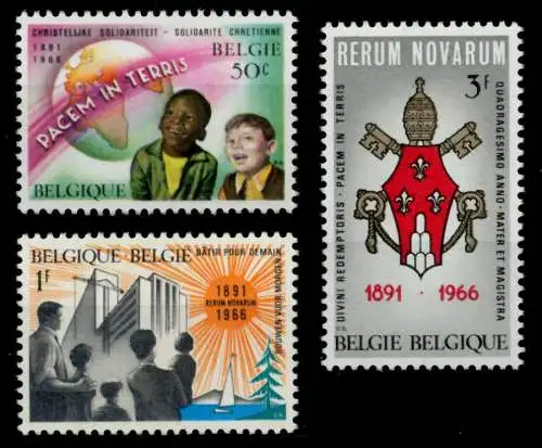 BELGIEN Nr 1417-1419 postfrisch S0499BA
