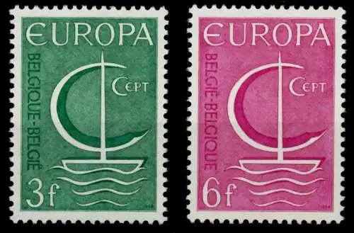 BELGIEN 1966 Nr 1446-1447 postfrisch S049A4A