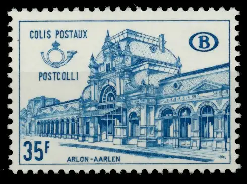 BELGIEN POSTPAKETMARKEN Nr 62 postfrisch 945E86