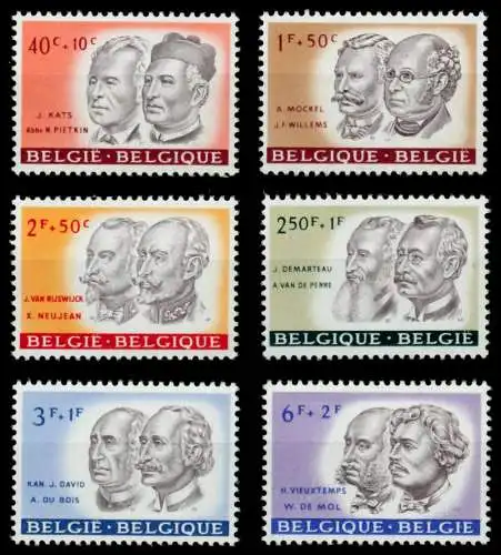 BELGIEN Nr 1236-1241 postfrisch S048E2A