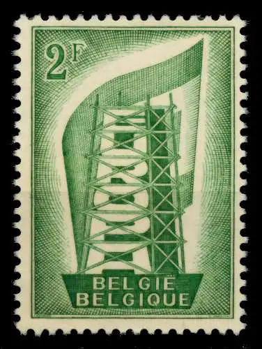 BELGIEN 1956 Nr 1043 ungebraucht S049D22
