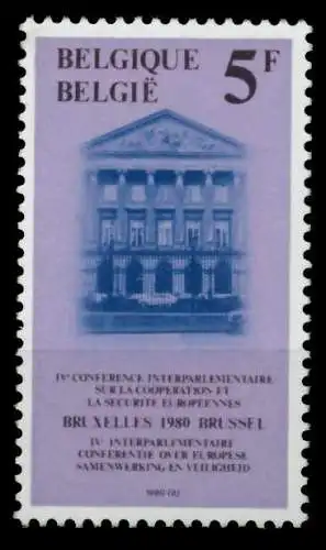 BELGIEN 1980 Nr 2026 postfrisch 94611E