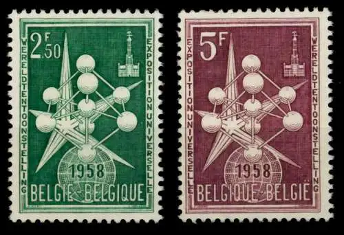 BELGIEN Nr 1091-1092 ungebraucht S01CA7A