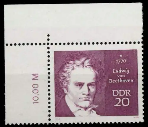 DDR 1970 Nr 1537 postfrisch ECKE-OLI 948182