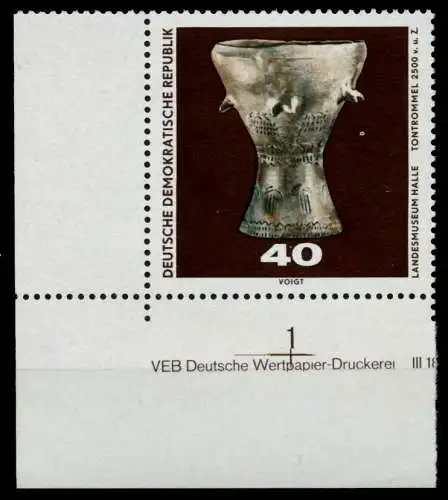 DDR 1970 Nr 1556 postfrisch ECKE-ULI 9482F2