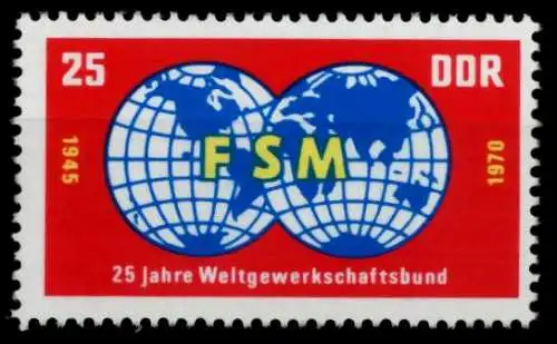 DDR 1970 Nr 1578 postfrisch S01CDAE