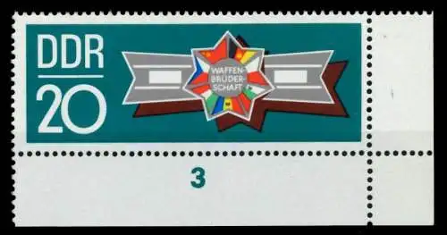 DDR 1970 Nr 1616 postfrisch ECKE-URE 94CE72
