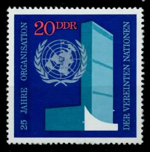 DDR 1970 Nr 1621 postfrisch S02310A