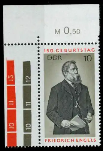 DDR 1970 Nr 1622 postfrisch ECKE-OLI 94CEF6