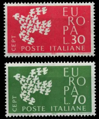 ITALIEN 1961 Nr 1113-1114 postfrisch S049E6A
